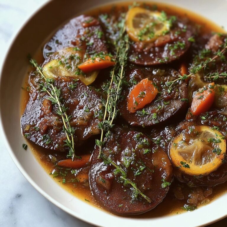 Braised Beef Osso Bucco Recipe