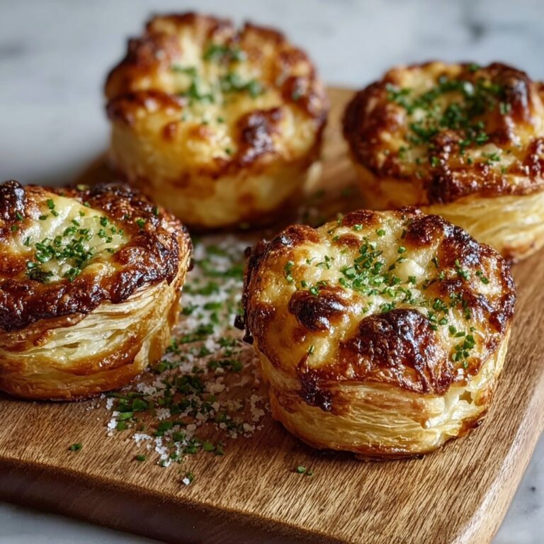 Herb & Cheese Stuffed Puff Pastry Bites Recipe