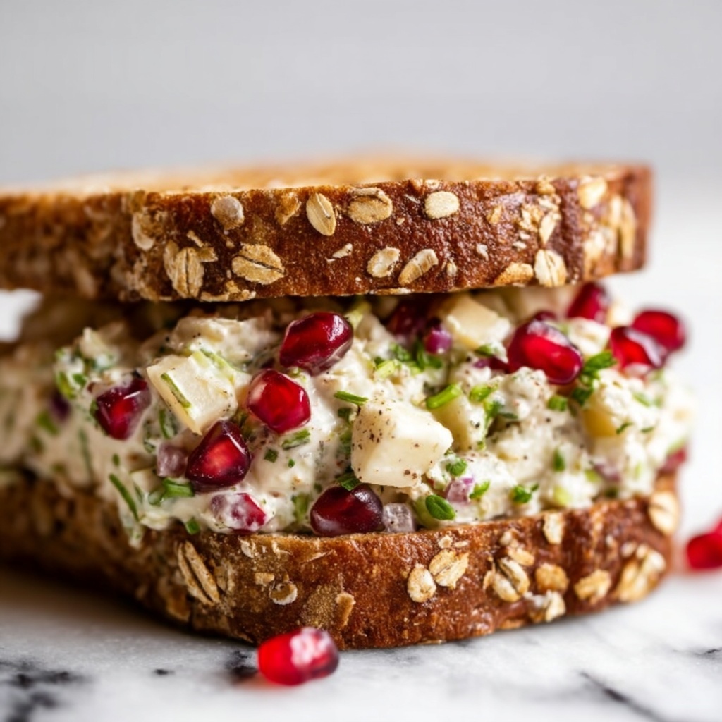 Pomegranate Apple Chicken Salad Recipe - Recipe Image