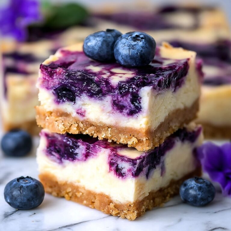 Blueberry Cheesecake Bars Recipe