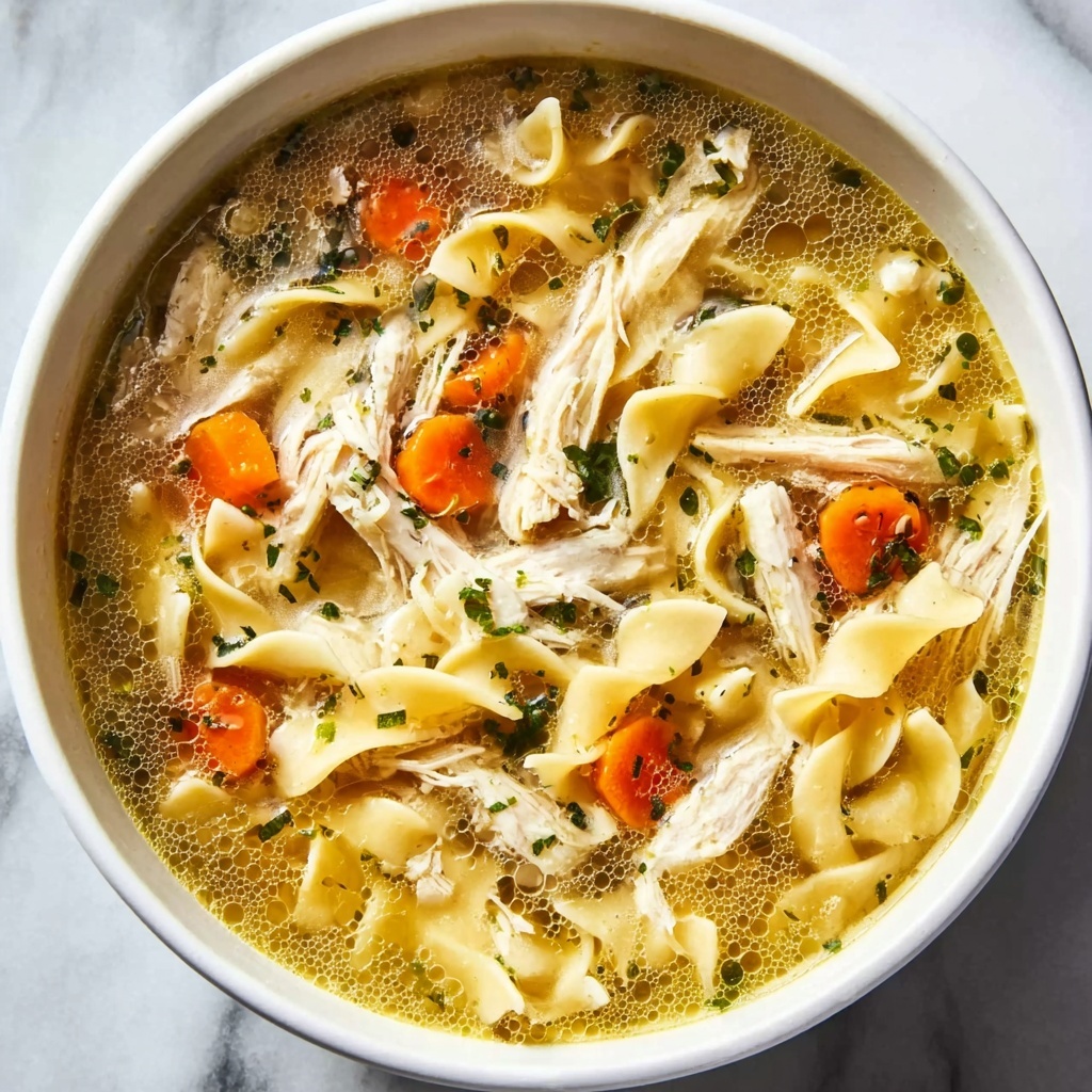 Classic Chicken Noodle Soup Recipe - Recipe Image