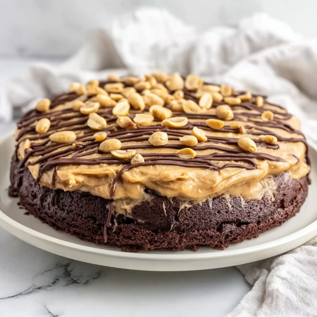 Brownie Lover's Peanut Butter Pizza Recipe - Recipe Image
