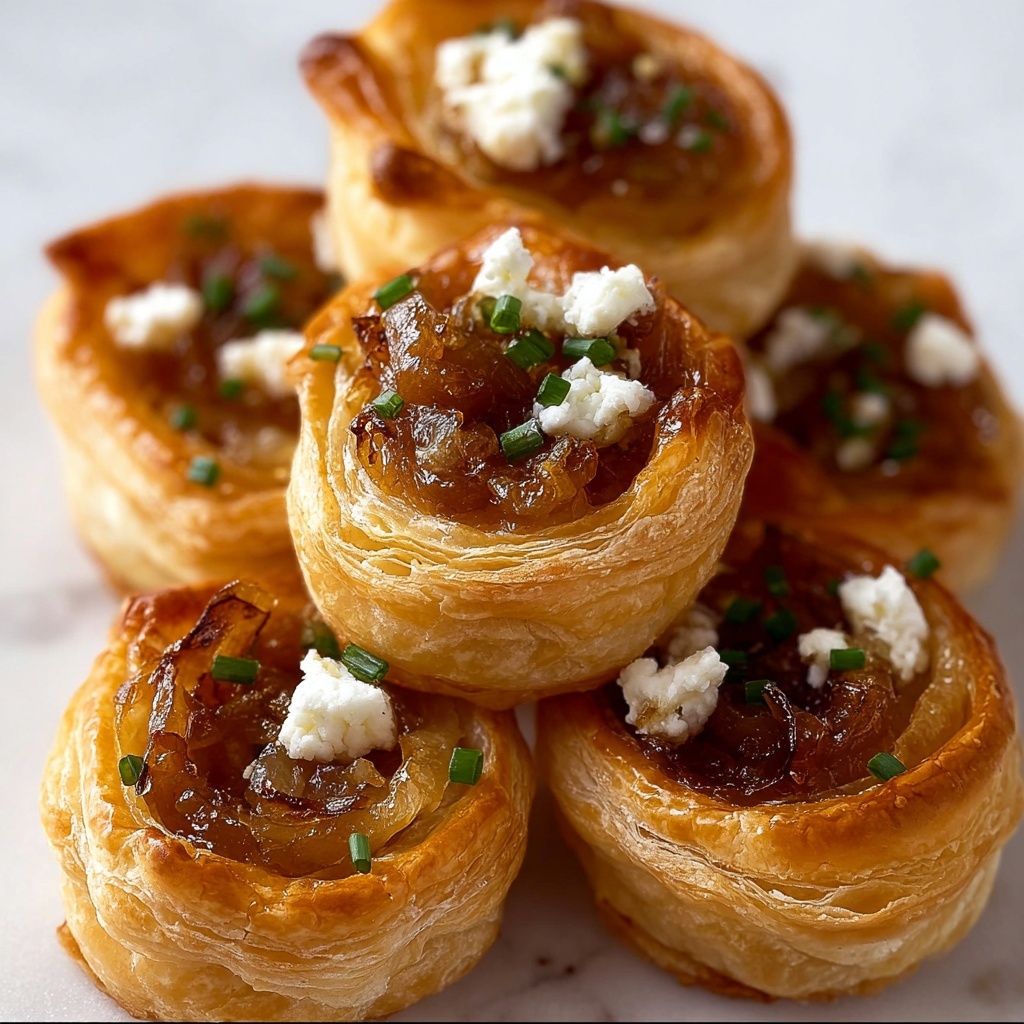Caramelized Onion Tarts Recipe - Recipe Image