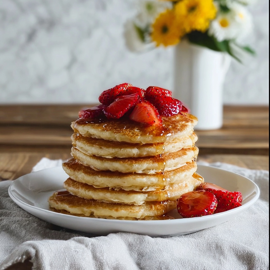 Vegan Moroccan Semolina Pancakes with Roasted Plantains Recipe - Recipe Image