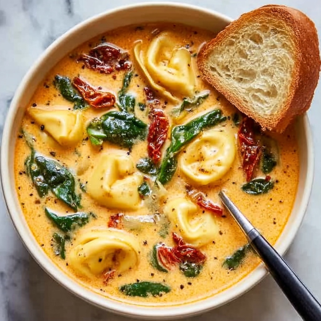 Creamy Tuscan Chicken Soup Recipe - Recipe Image