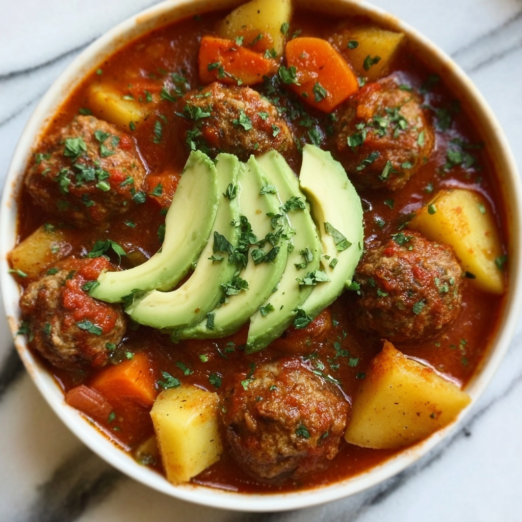 Mexican Meatball Soup Recipe - Recipe Image