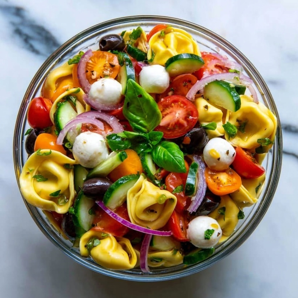 Italian Grinder Tortellini Salad: 5 Irresistible Flavors Recipe - Recipe Image