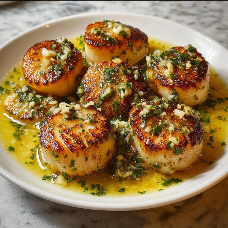 Garlic Butter Baked Scallops: 30-Minute Flavorful Delight Recipe