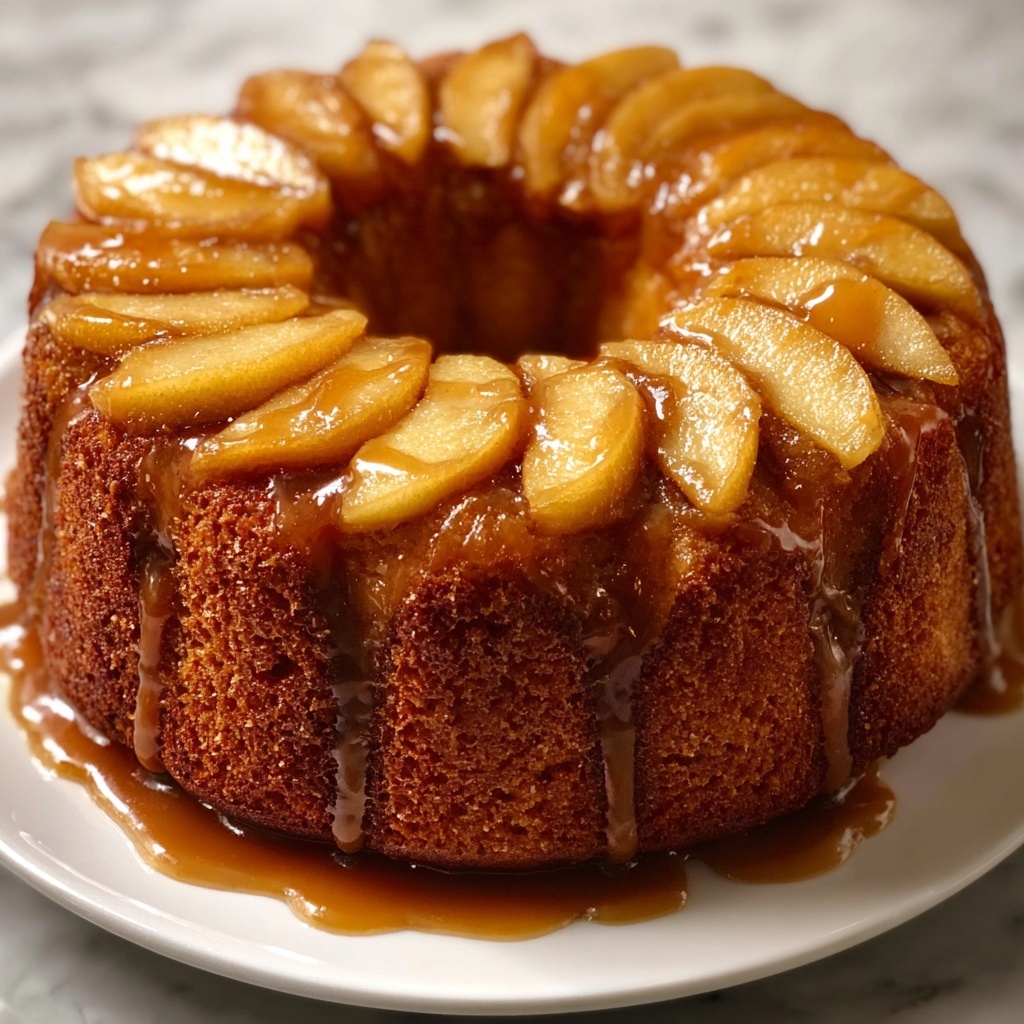 Maple Glazed Pear Cake Recipe - Recipe Image