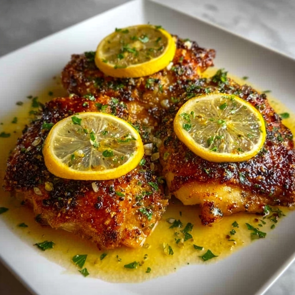 Lemon Garlic Parmesan Chicken Recipe - Recipe Image