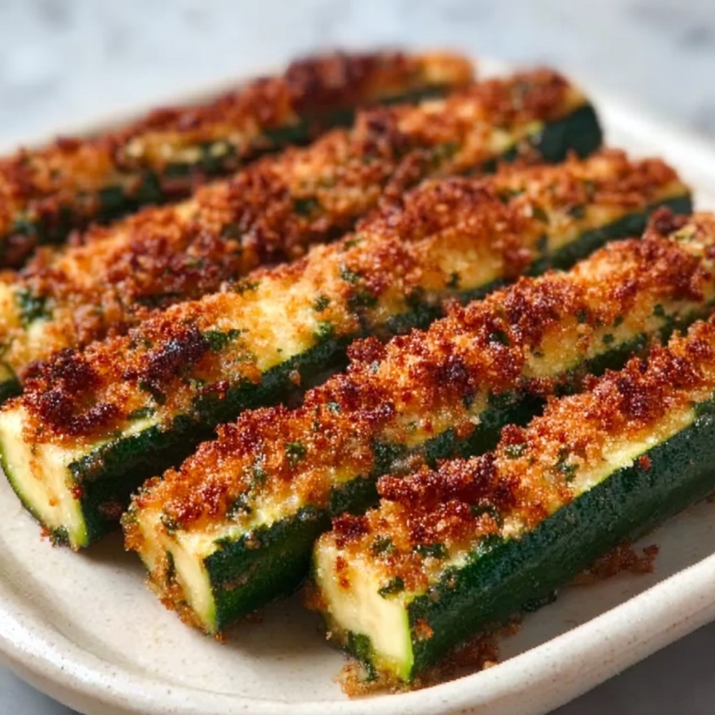 Baked Zucchini Fries Recipe - Recipe Image