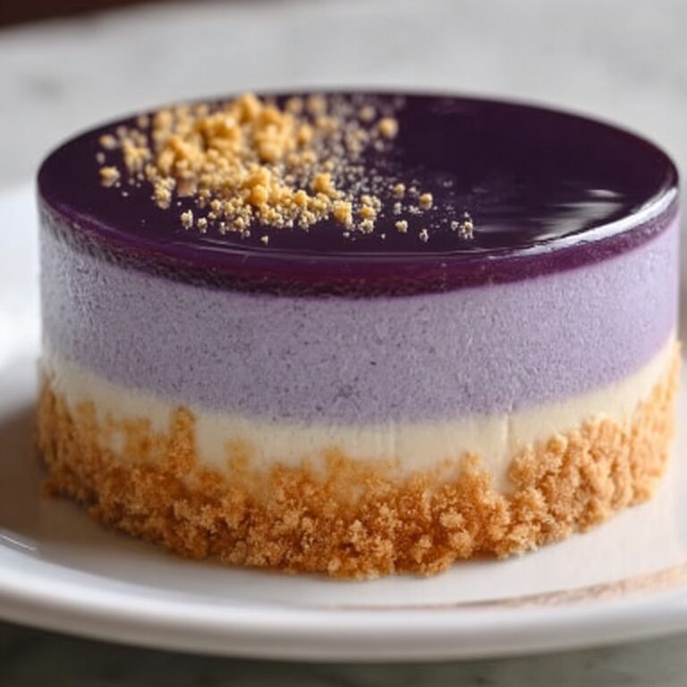 Creamy Ube Cheesecake Recipe