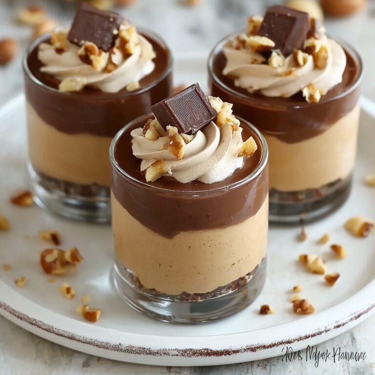 Decadent Snickers Mousse Cups Recipe