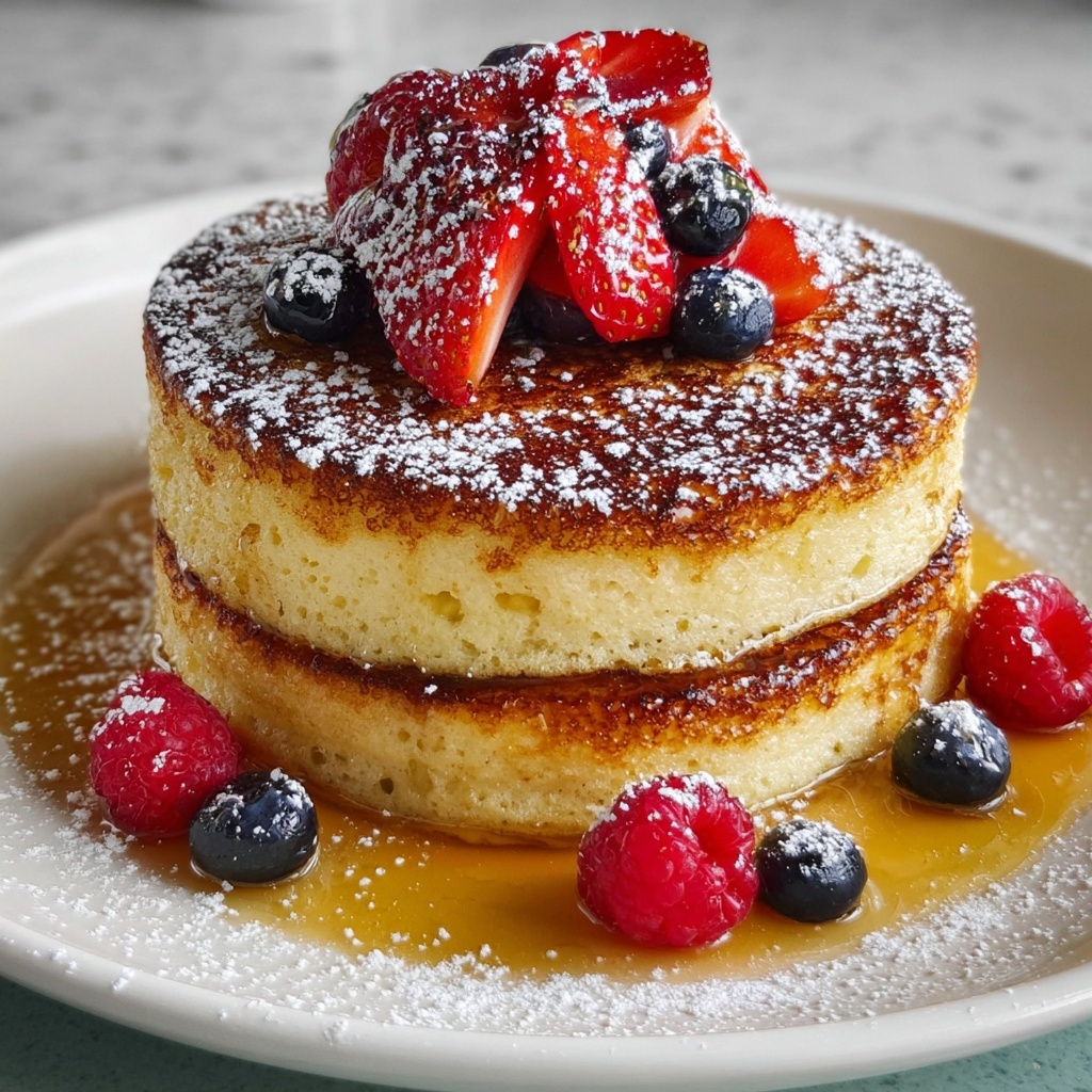 Easy Homemade Pancakes: 7 Steps to Comforting Bliss Recipe - Recipe Image
