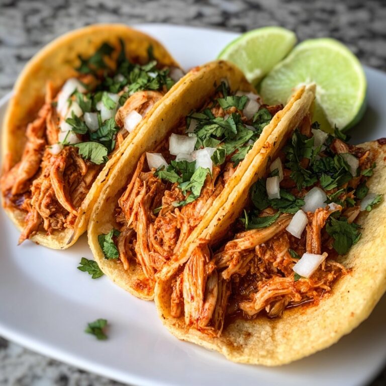 Delicious Chicken Tinga Tacos in 35 Comforting Minutes Recipe
