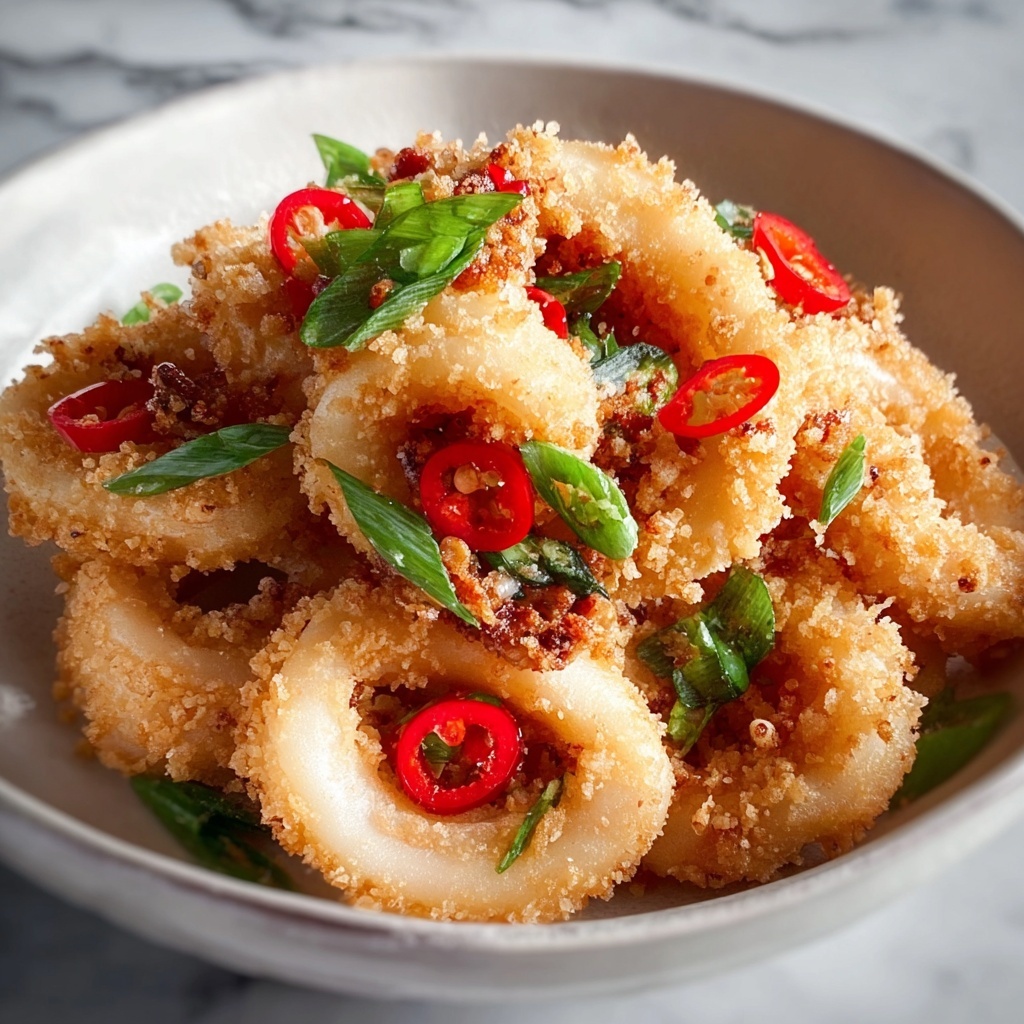 Crispy Salt and Pepper Squid Recipe - Recipe Image