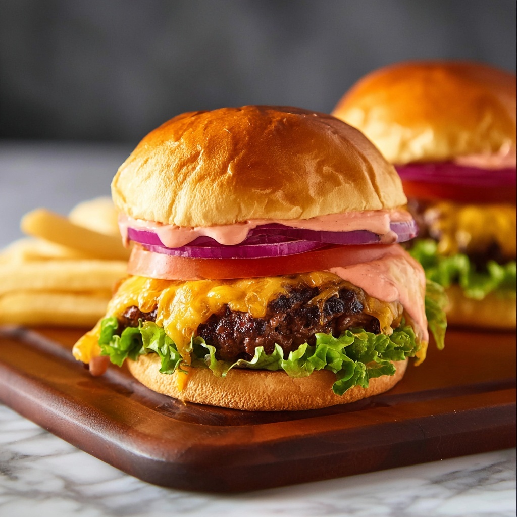 The Best Ever Cheeseburgers Recipe - Recipe Image