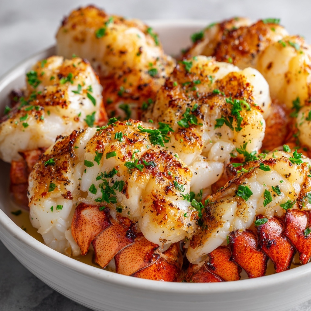 Garlic Butter Baked Lobster Tails Recipe - Recipe Image