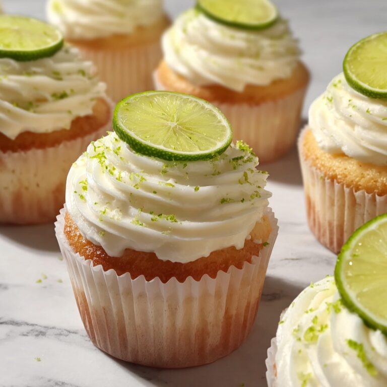 Margarita Cupcakes with Lime Frosting Recipe