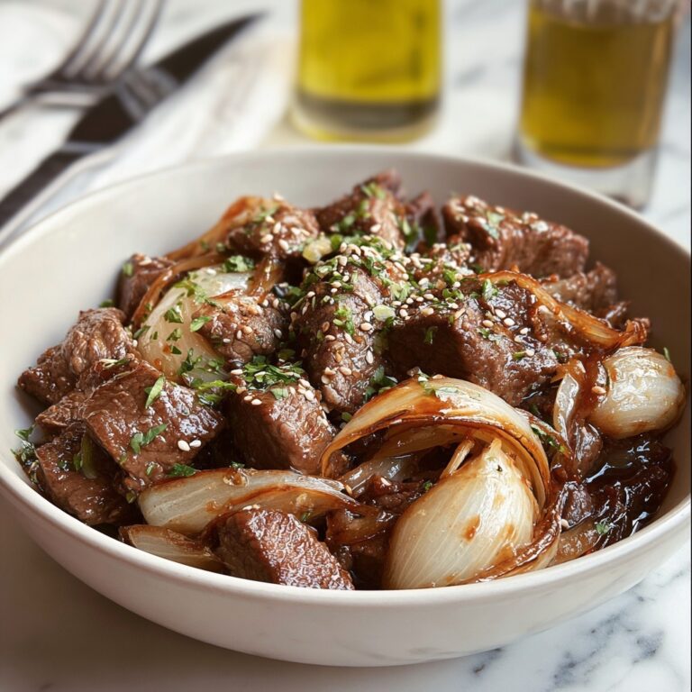 French Onion and Beef Dinner Recipe