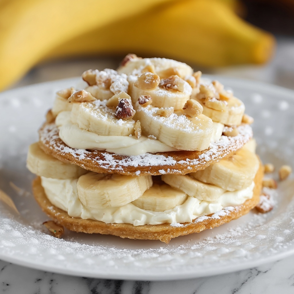 Banana Pudding Funnel Cakes Recipe - Recipe Image