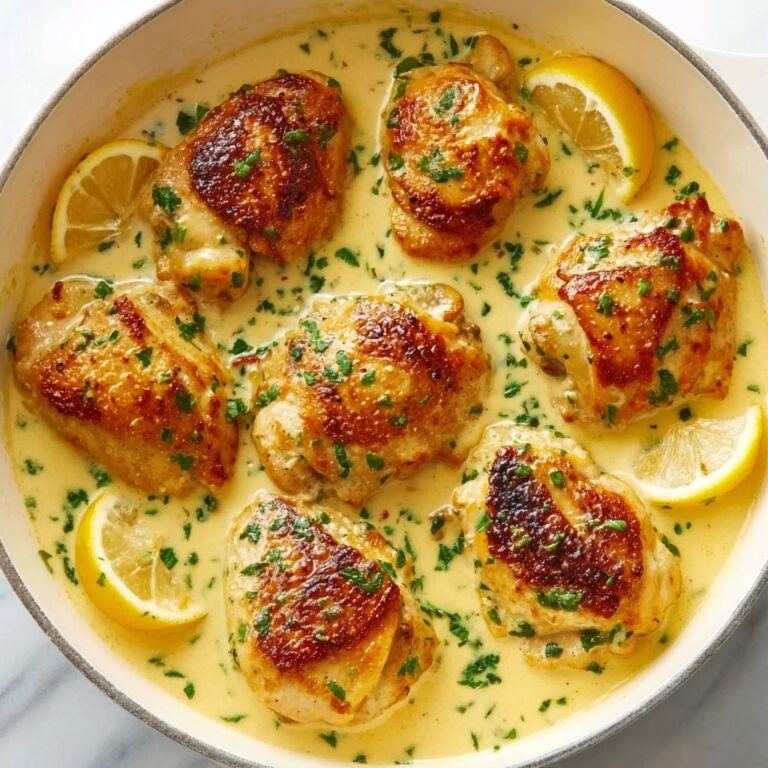 Garlic Parmesan Chicken in a Creamy White Wine Sauce Recipe