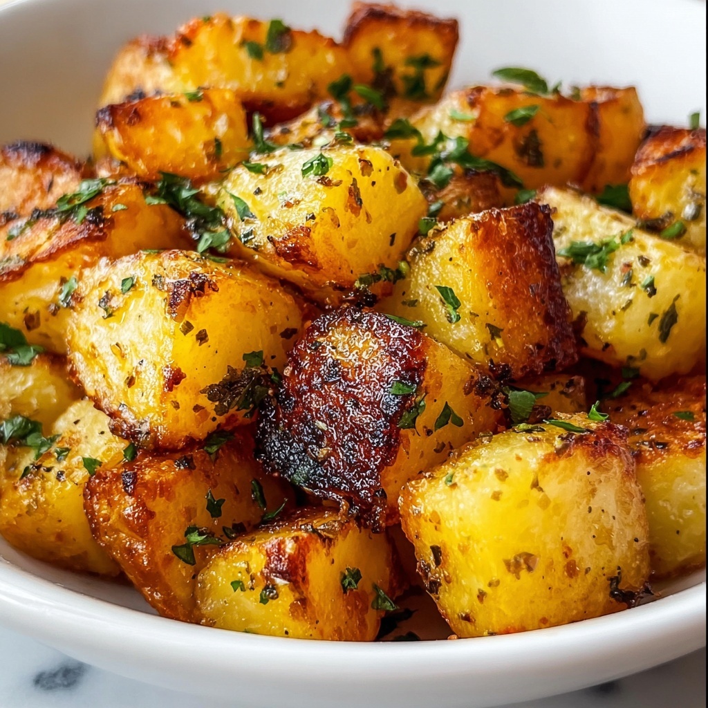 Harissa Potatoes with Whipped Tahini Sauce and Fried Pita Recipe - Recipe Image