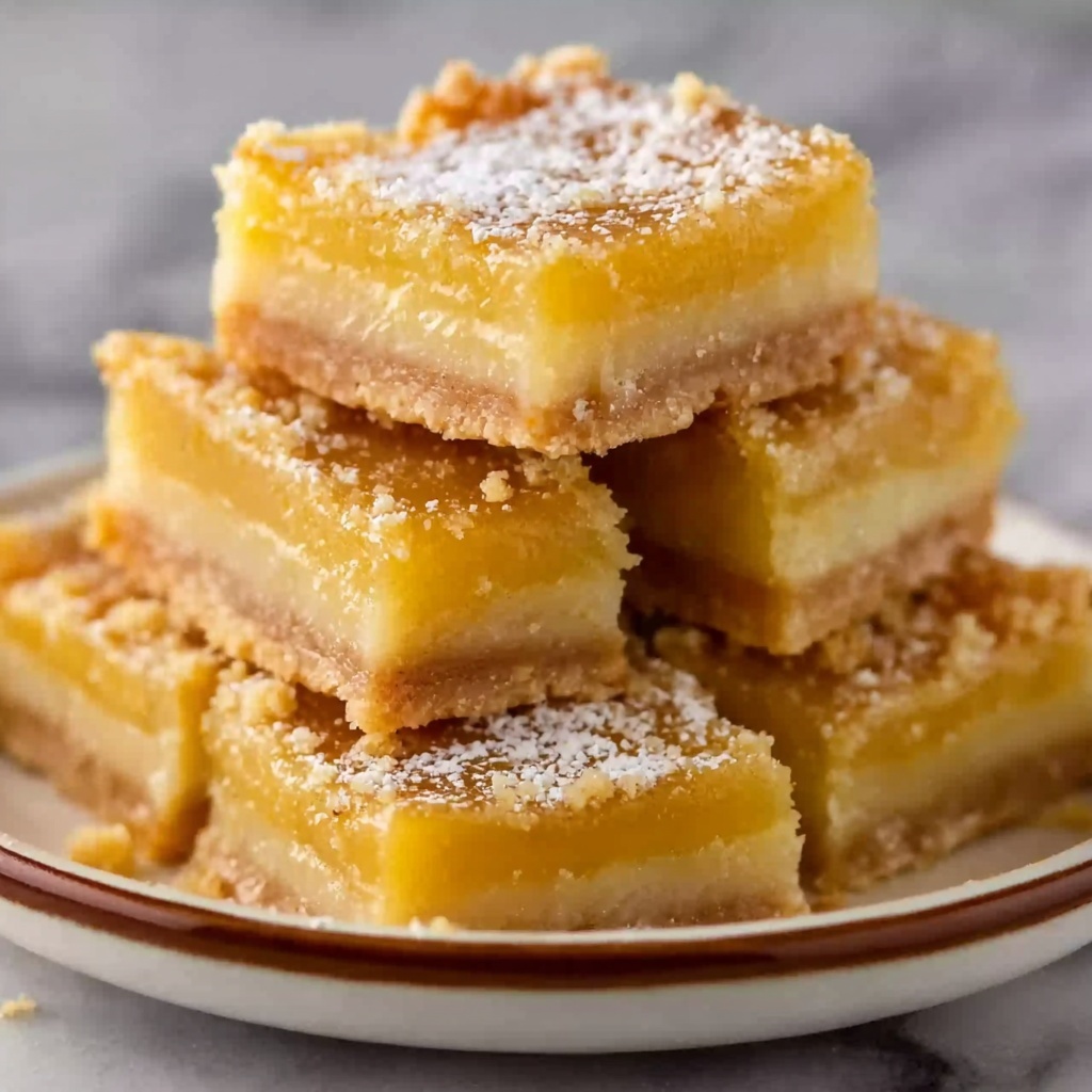 Salted Caramel Gooey Butter Bars Recipe - Recipe Image
