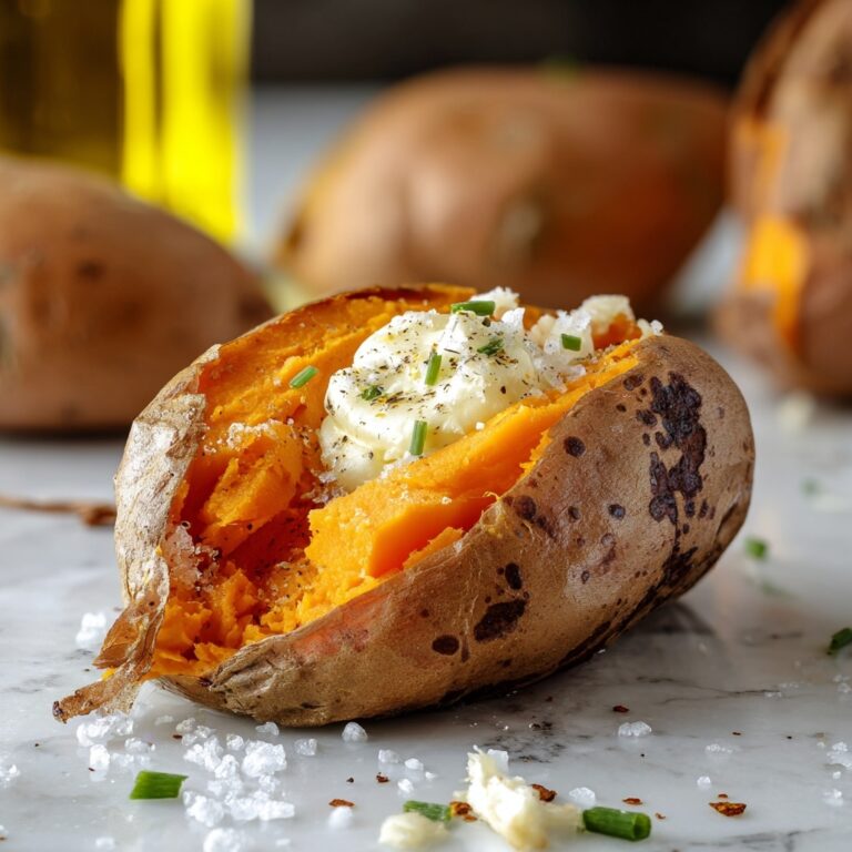 Perfectly Baked Sweet Potato Recipe