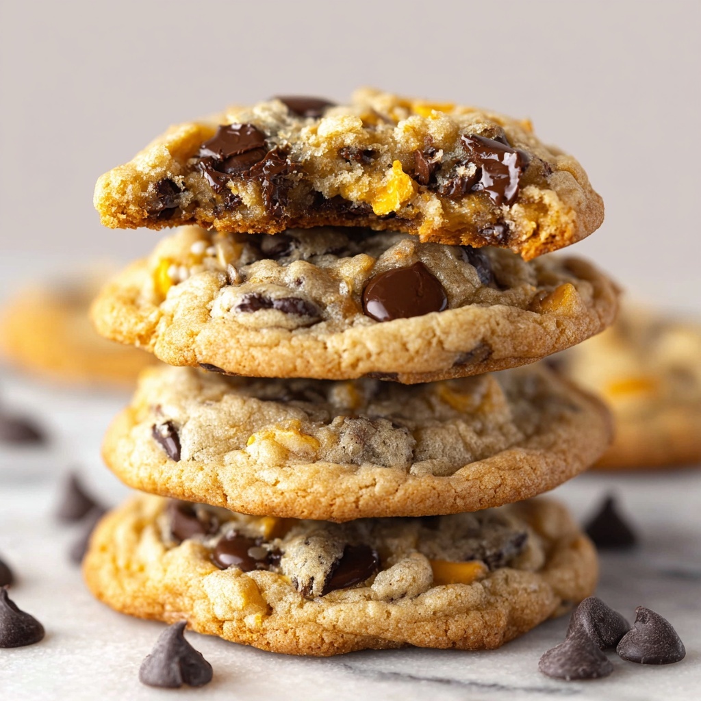 Chocolate Chip Cornflake Cookies Recipe - Recipe Image