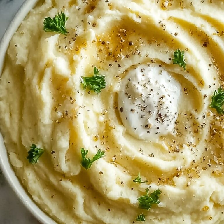 Mashed Cauliflower with Sour Cream (Low-Carb) Recipe