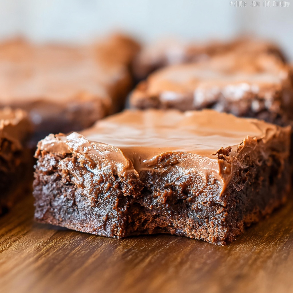 Lunch Lady Brownies Recipe - Recipe Image