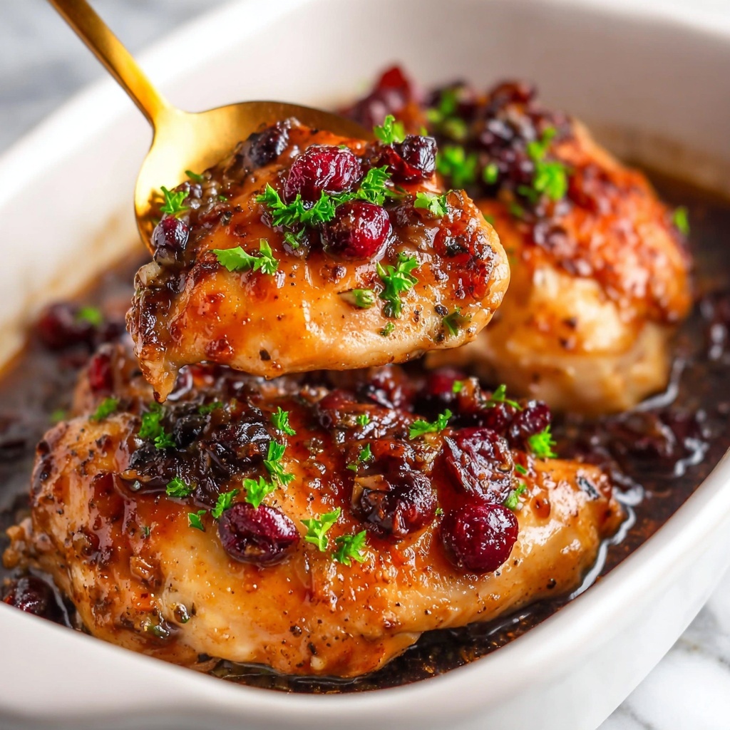 Cranberry Chicken Bake Recipe - Recipe Image