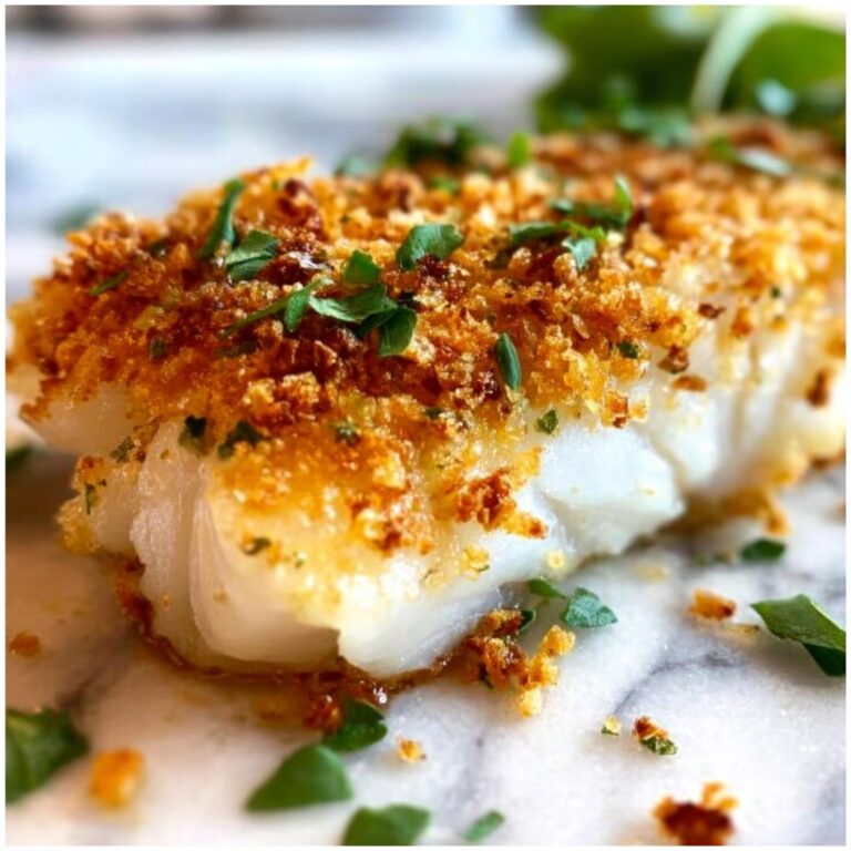 Parmesan Crusted Cod Recipe