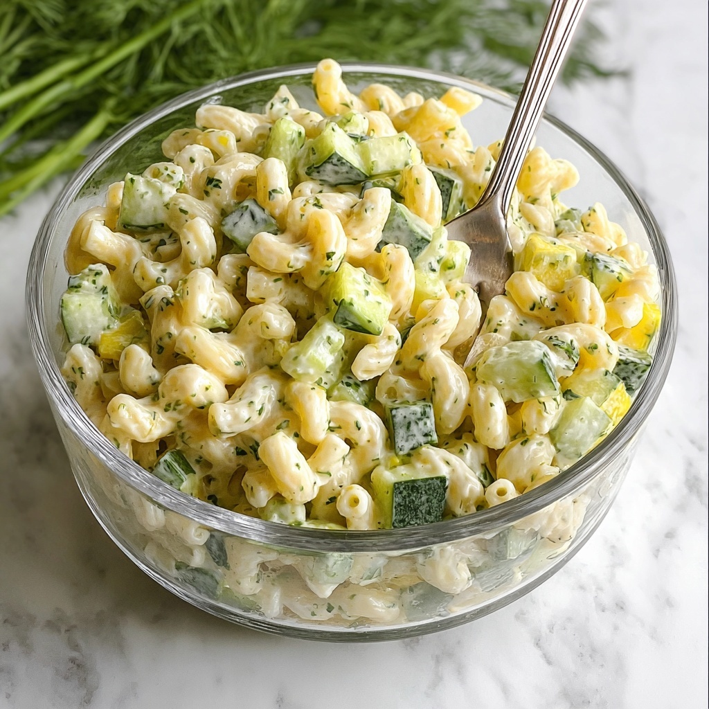 Ultimate Dill Pickle Macaroni Salad Recipe - Recipe Image