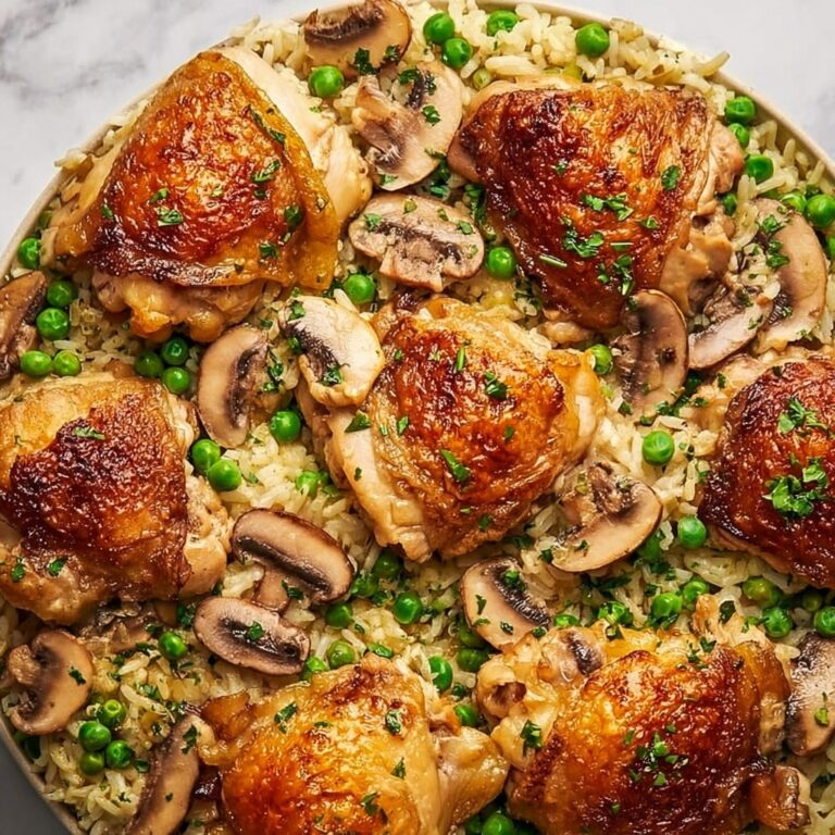 One Pan Chicken & Rice Casserole Recipe