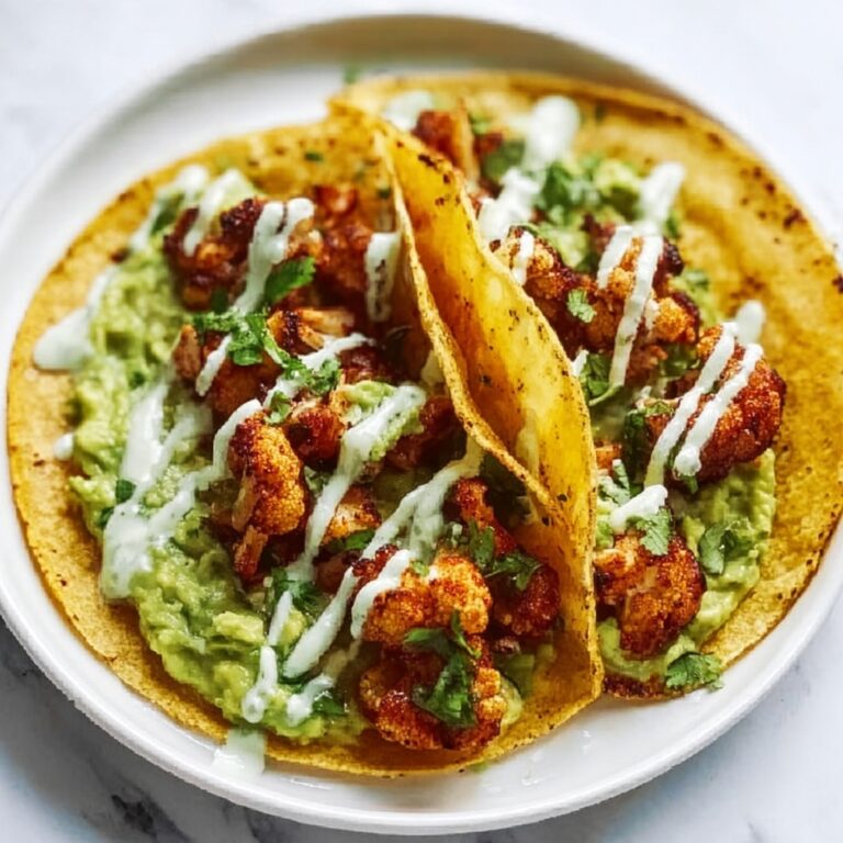 Spicy Shrimp Tacos with Garlic Cilantro Lime Slaw Recipe