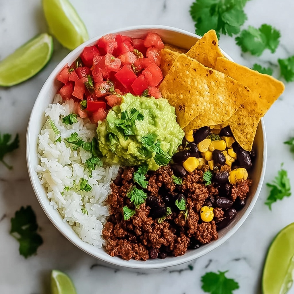 Healthy Turkey Taco Bowl Recipe - Recipe Image