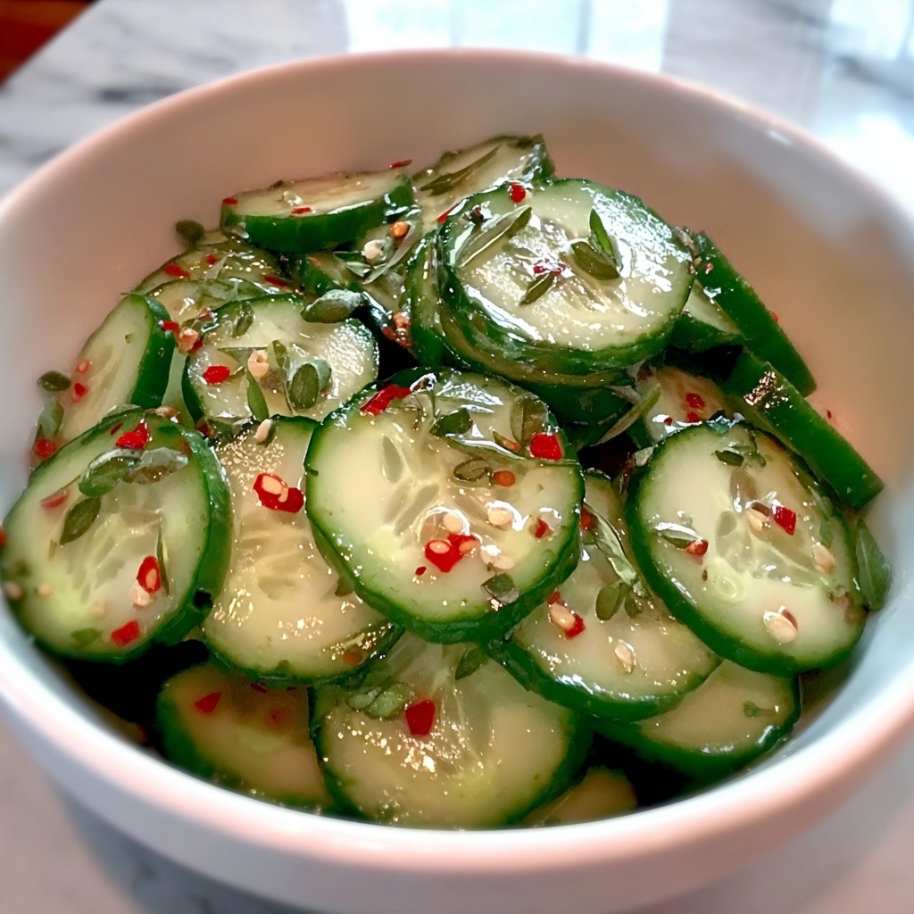Tajin Cucumber Salad: A Refreshing Twist for Your Summer Table Recipe - Recipe Image