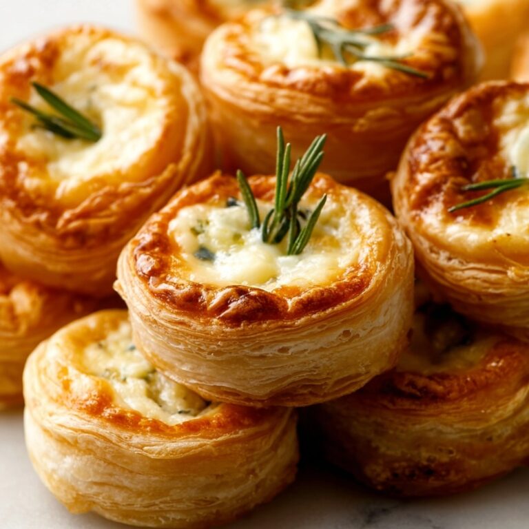 Brie and Jam Puff Pastry Bites Recipe