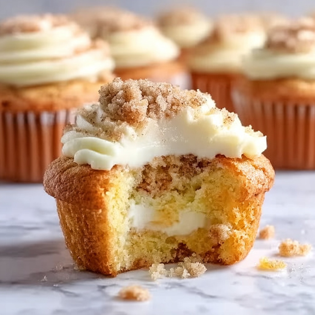 Luscious Cinnamon Cream Cheese Muffins Recipe - Recipe Image