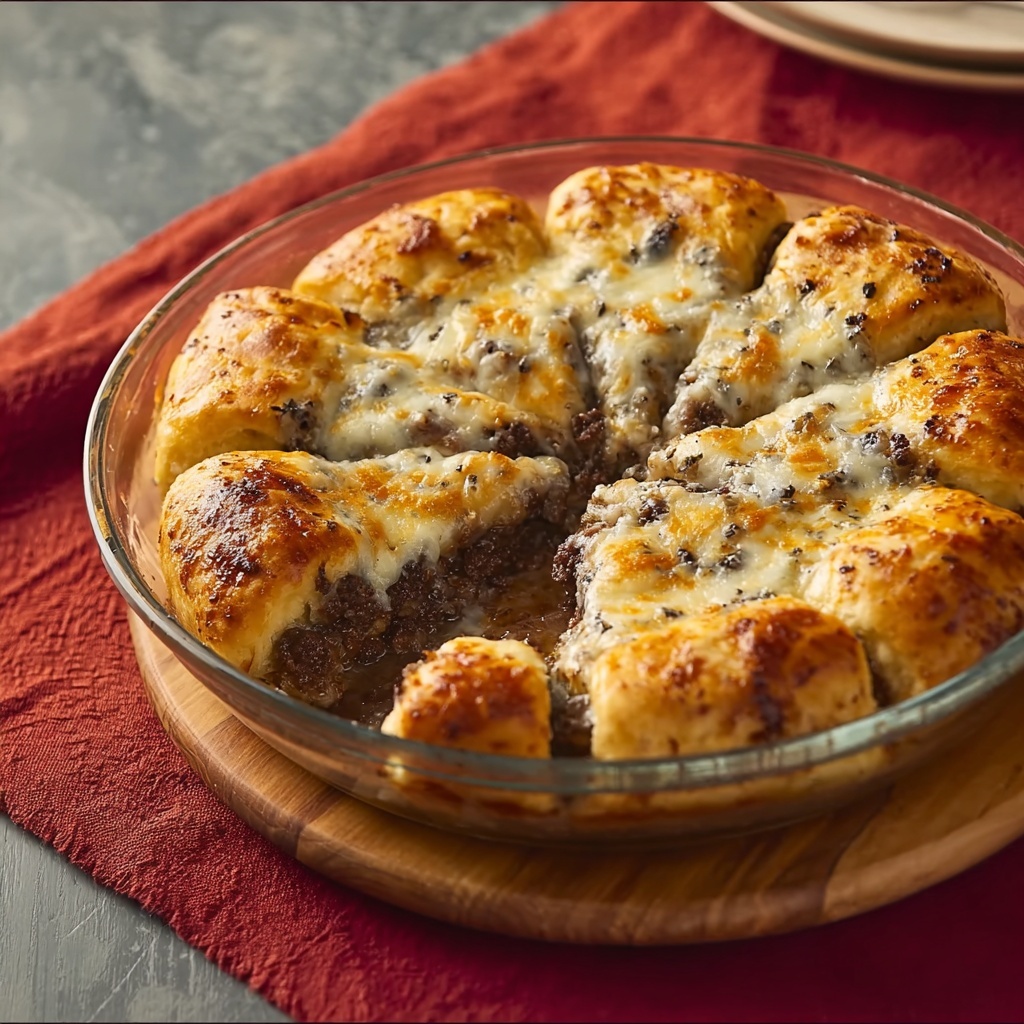 Italian Crescent Casserole Recipe - Recipe Image