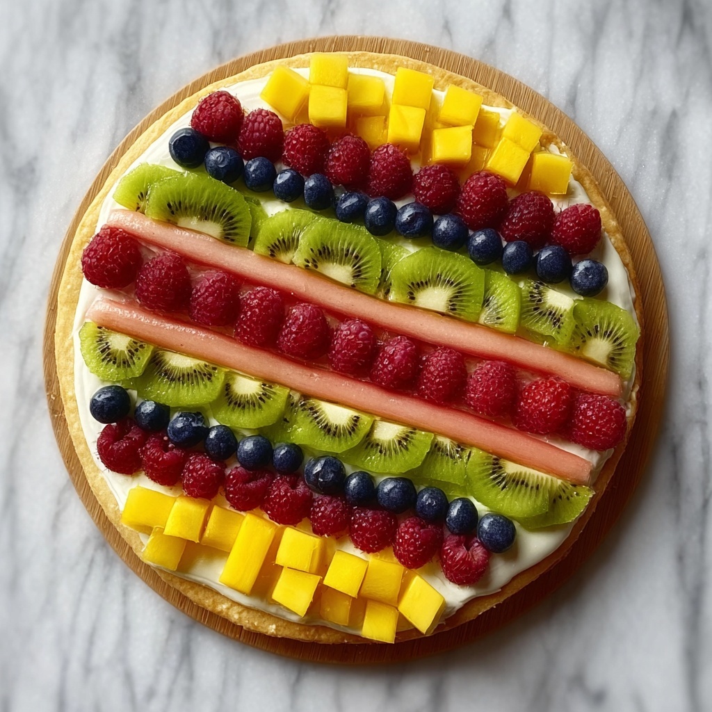 Easter Egg Fruit Pizza Recipe - Recipe Image