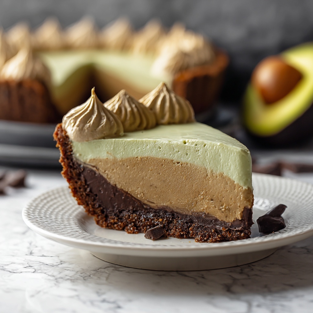 Chocolate Avocado Pie Recipe - Recipe Image