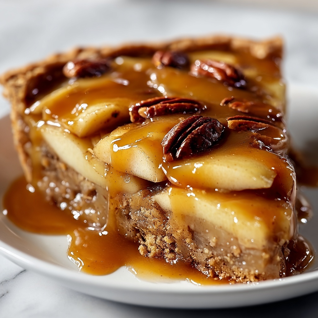 Swedish Apple Cake with Caramel Recipe - Recipe Image