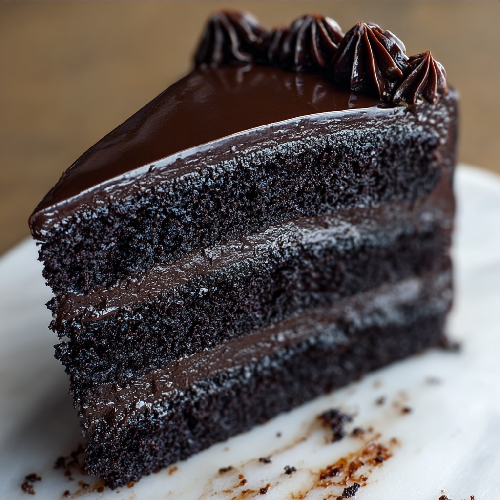 Black Velvet Cake Recipe - Recipe Image