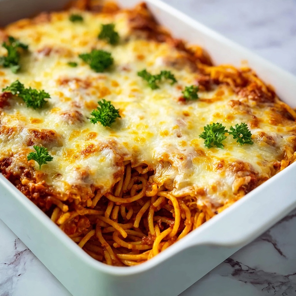 Baked Spaghetti with Cream Cheese Recipe - Recipe Image
