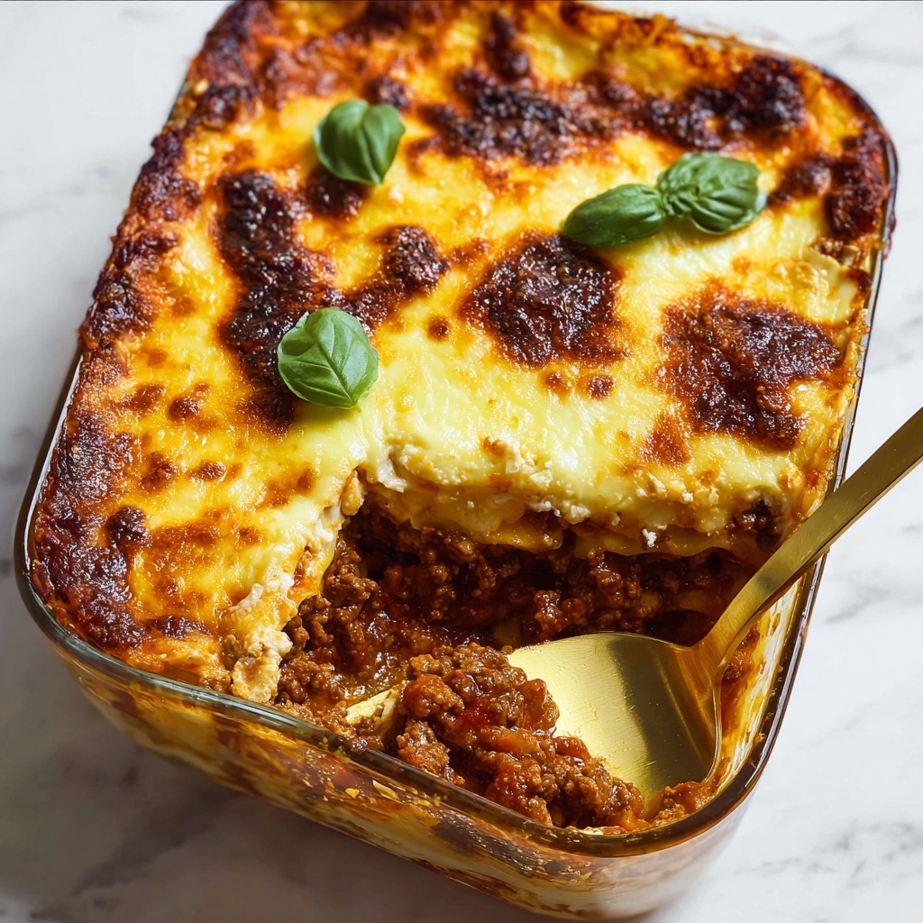 Cheat's Moussaka Recipe - Recipe Image