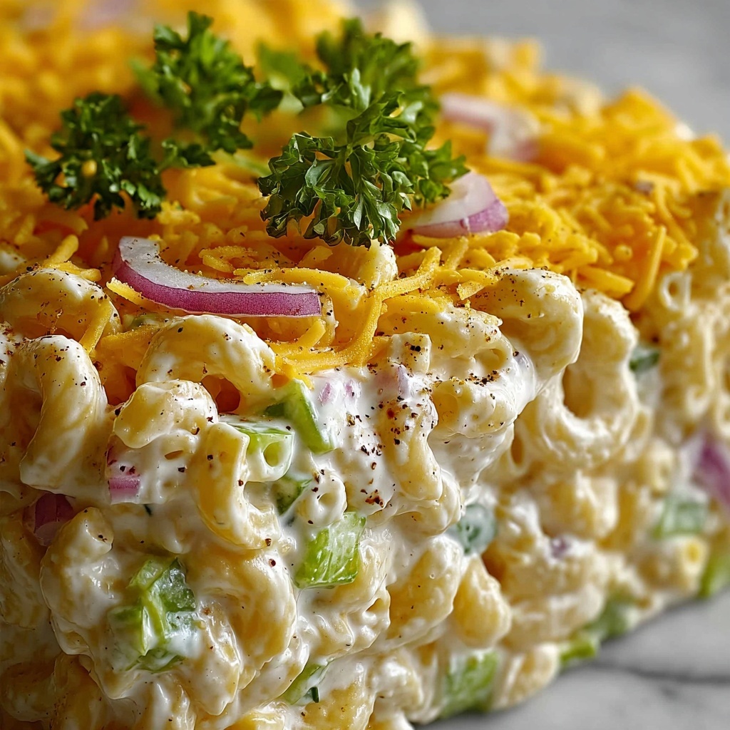 Guy's Creamy Mac Salad: A Summer BBQ Classic Recipe - Recipe Image