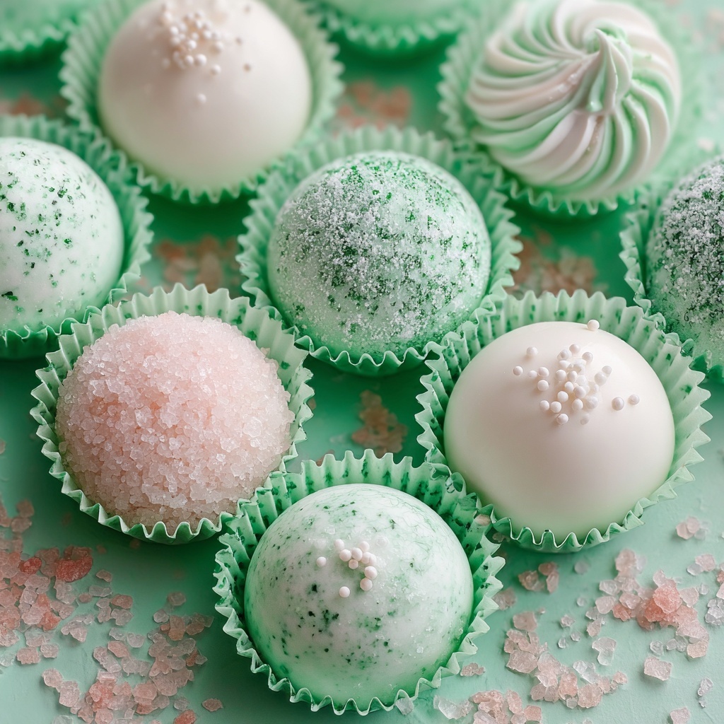Minty Snowball Cookies Recipe - Recipe Image